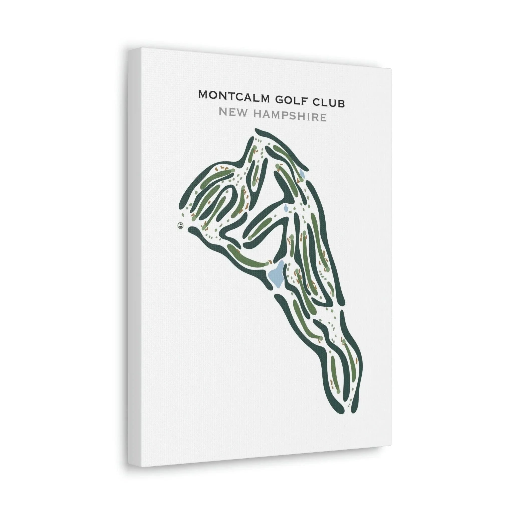 Montcalm Golf Club, New Hampshire - Printed Golf Courses