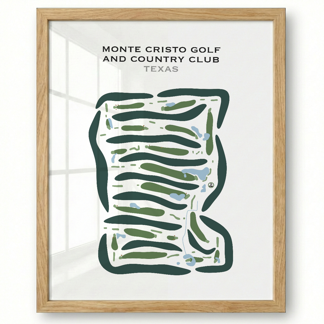 Monte Cristo Golf & Country Club, Texas - Printed Golf Courses