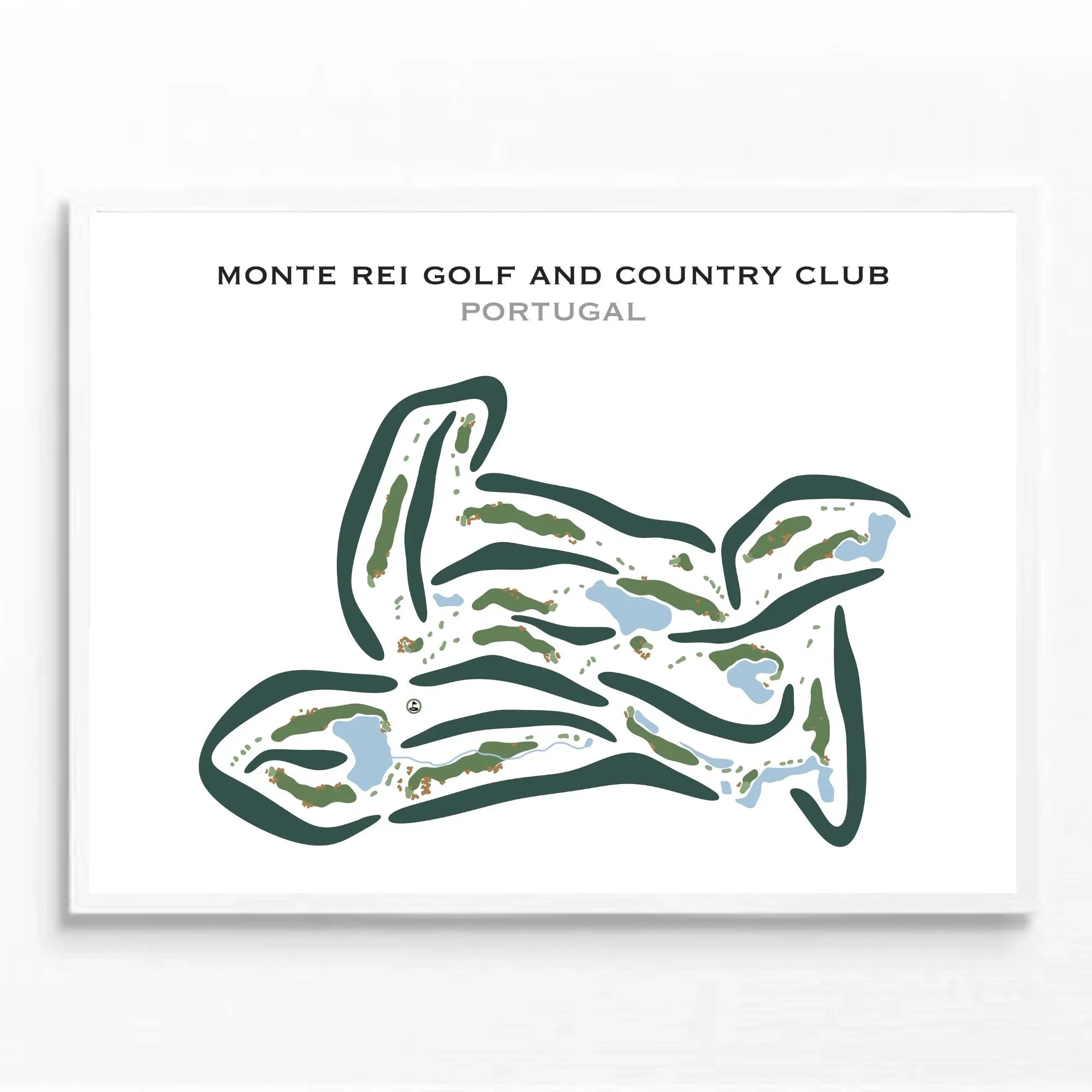 Monte Rei Golf & Country Club, Portugal - Printed Golf Courses
