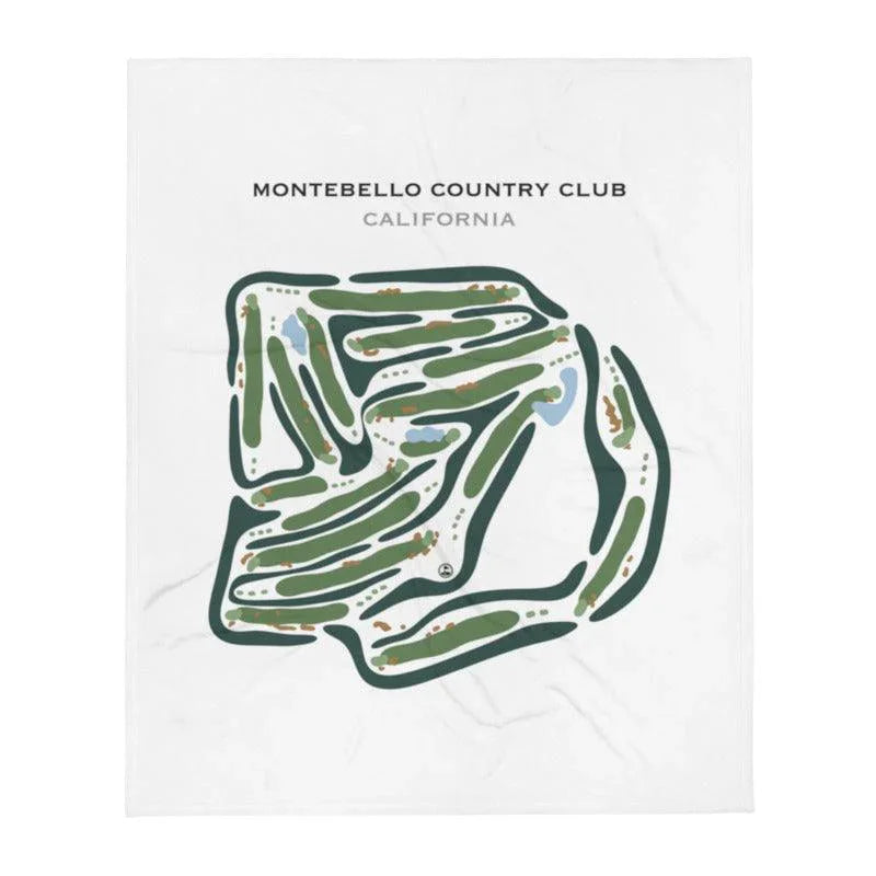 Montebello Country Club, California - Printed Golf Courses