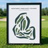 Monterey Pines Golf Club, California - Printed Golf Courses