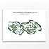 Montgomery Country Club, Maryland - Printed Golf Courses