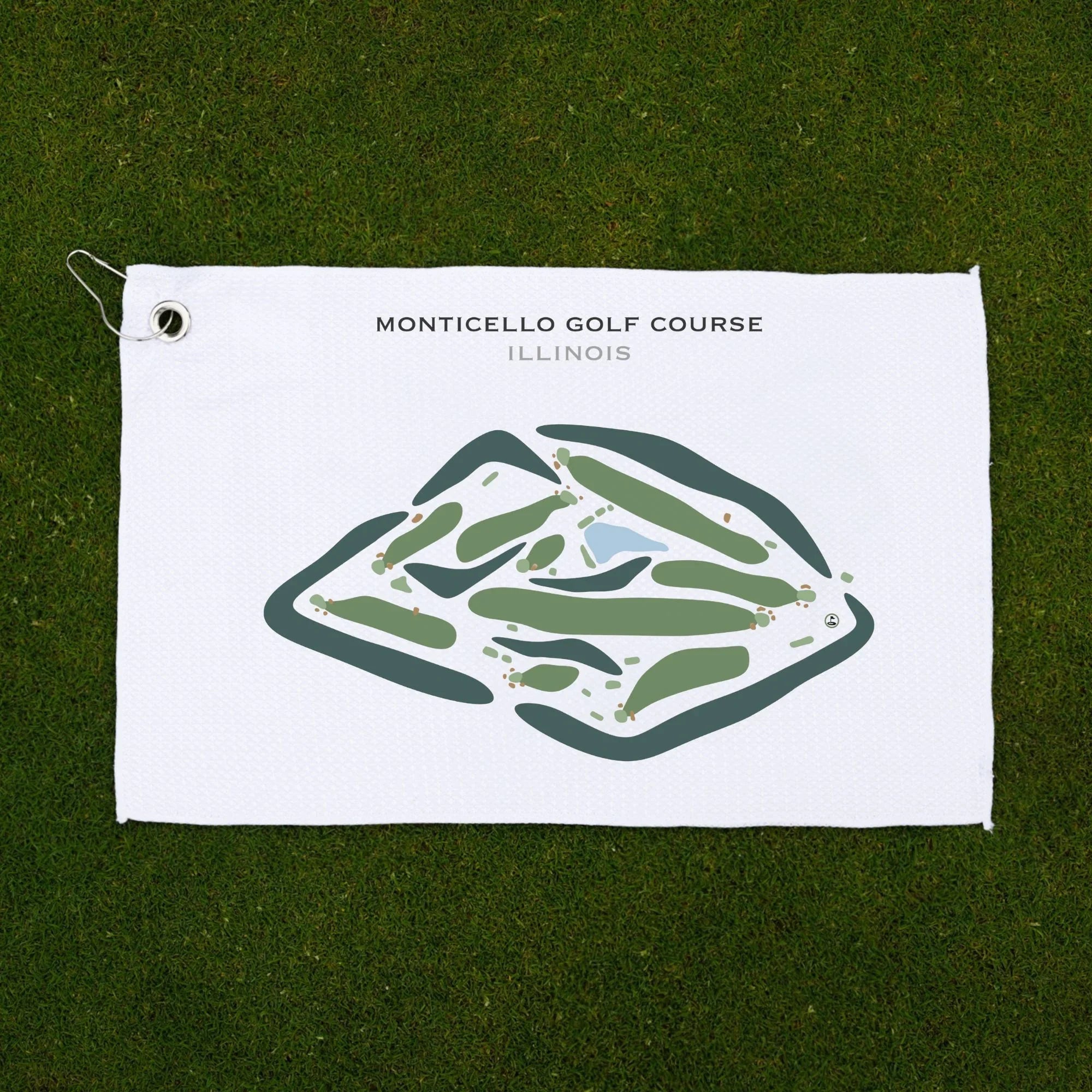 Monticello Golf Course, Illinois - Printed Golf Courses