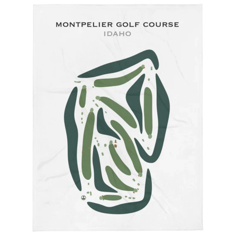 Montpelier Golf Course, Idaho - Printed Golf Courses