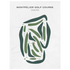 Montpelier Golf Course, Idaho - Printed Golf Courses