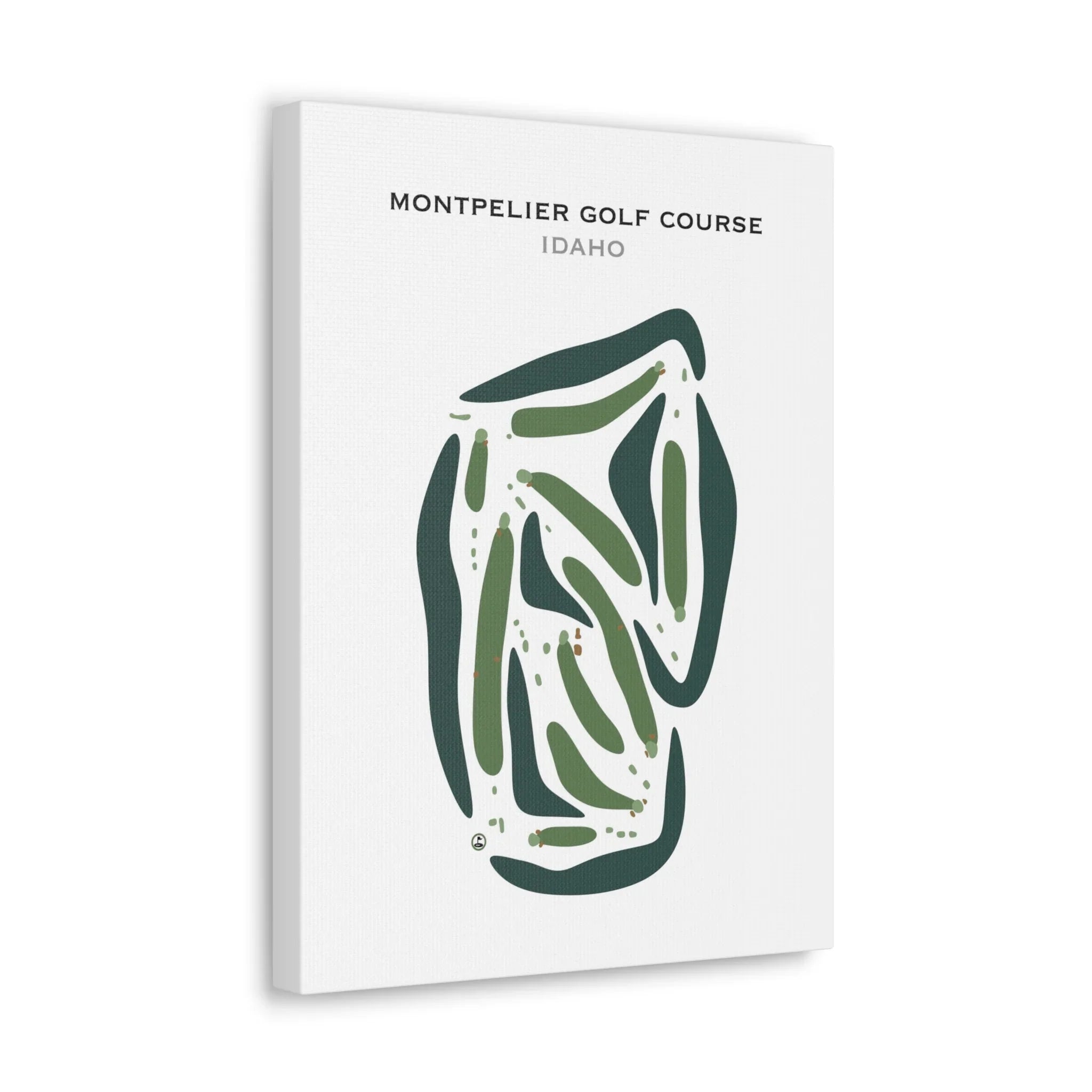 Montpelier Golf Course, Idaho - Printed Golf Courses