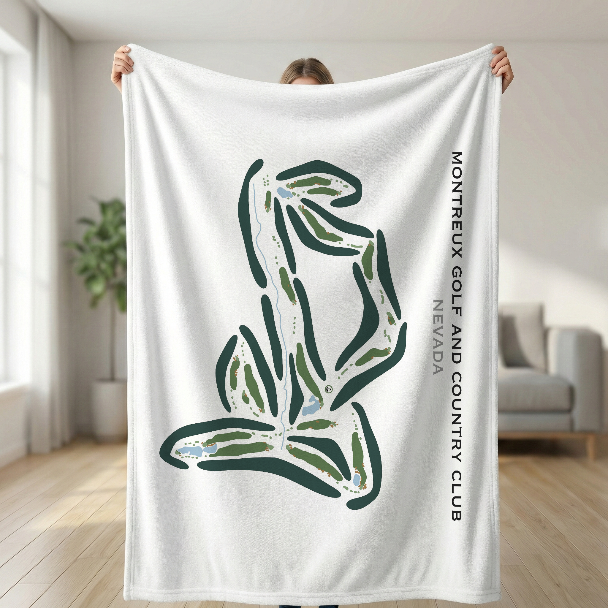 Montreux Golf & Country Club, Nevada - Printed Golf Courses