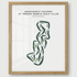 Monument Course at Troon North Golf Club, Arizona - Printed Golf Courses