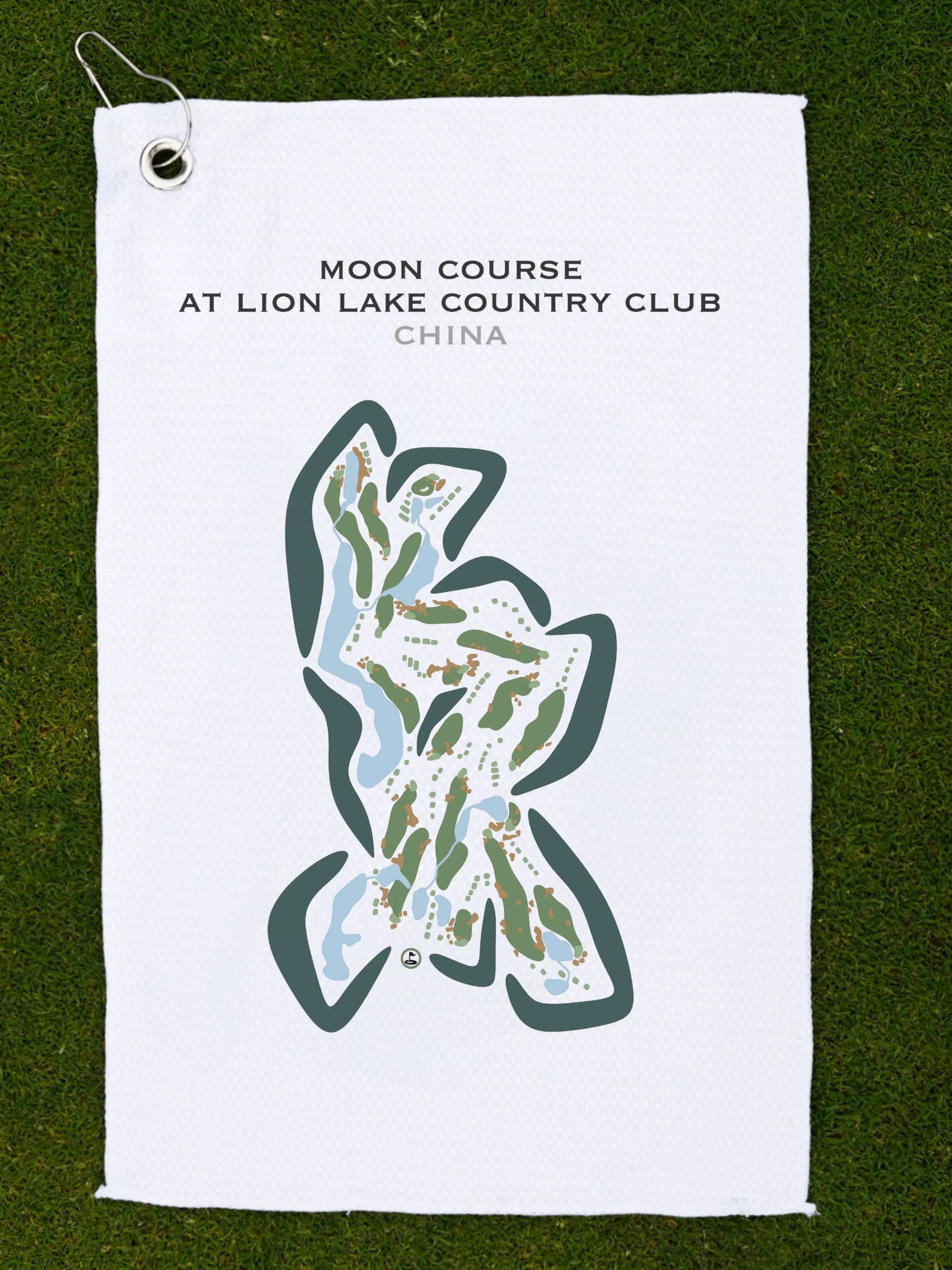Moon Course at Lion Lake Country Club, China - Printed Golf Courses