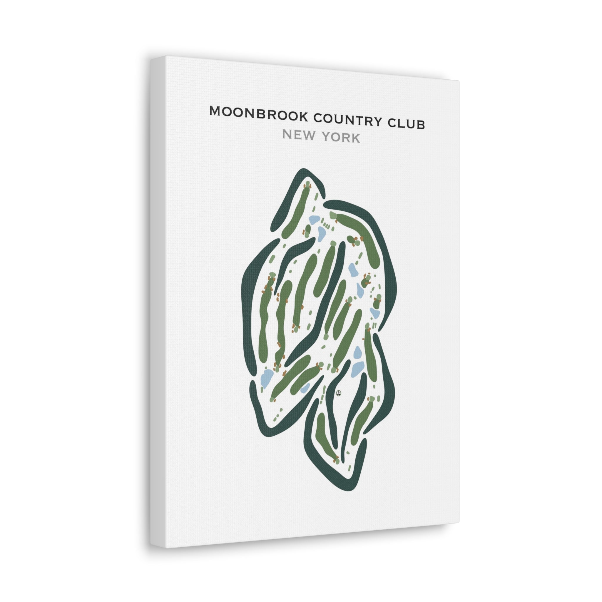 Moonbrook Country Club, New York - Printed Golf Courses