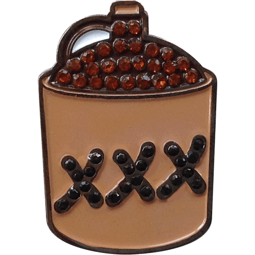 Moonshine Jug XXX Crystal Ball Marker & Hat Clip by ReadyGOLF