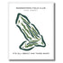 Moorestown Field Club, New Jersey, B - Printed Golf Course
