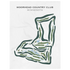 Moorhead Country Club, Minnesota - Printed Golf Courses