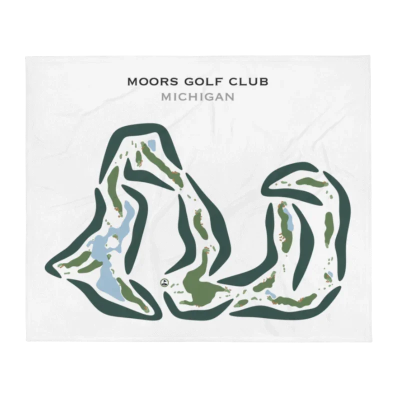 Moors Golf Club, Michigan - Printed Golf Courses