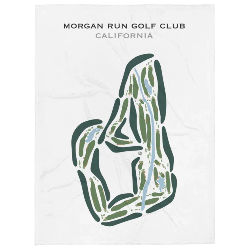 Morgan Run Club, California - Printed Golf Courses