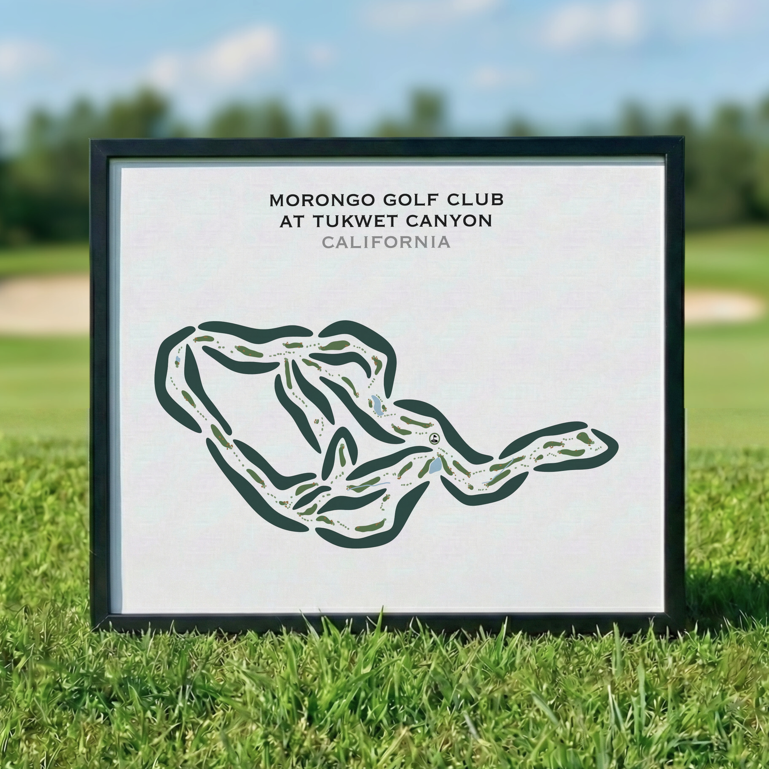 Morongo Golf Club at Tukwet Canyon, California - Printed Golf Courses