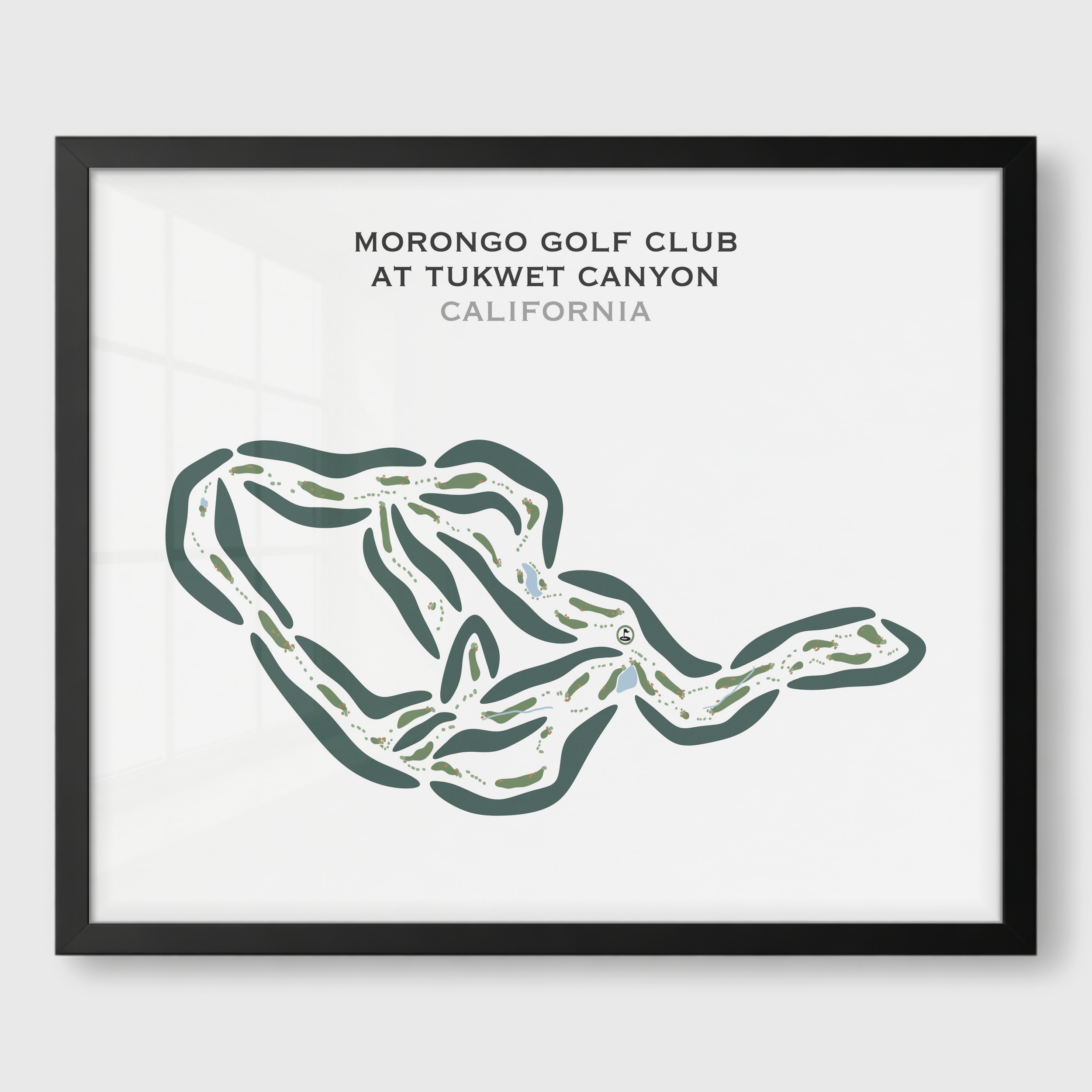 Morongo Golf Club at Tukwet Canyon, California - Printed Golf Courses