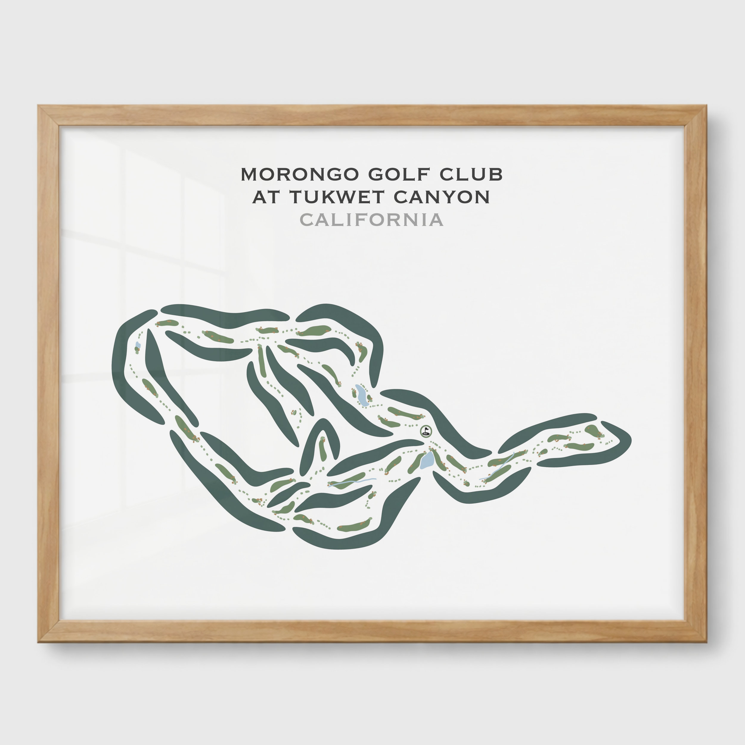 Morongo Golf Club at Tukwet Canyon, California - Printed Golf Courses