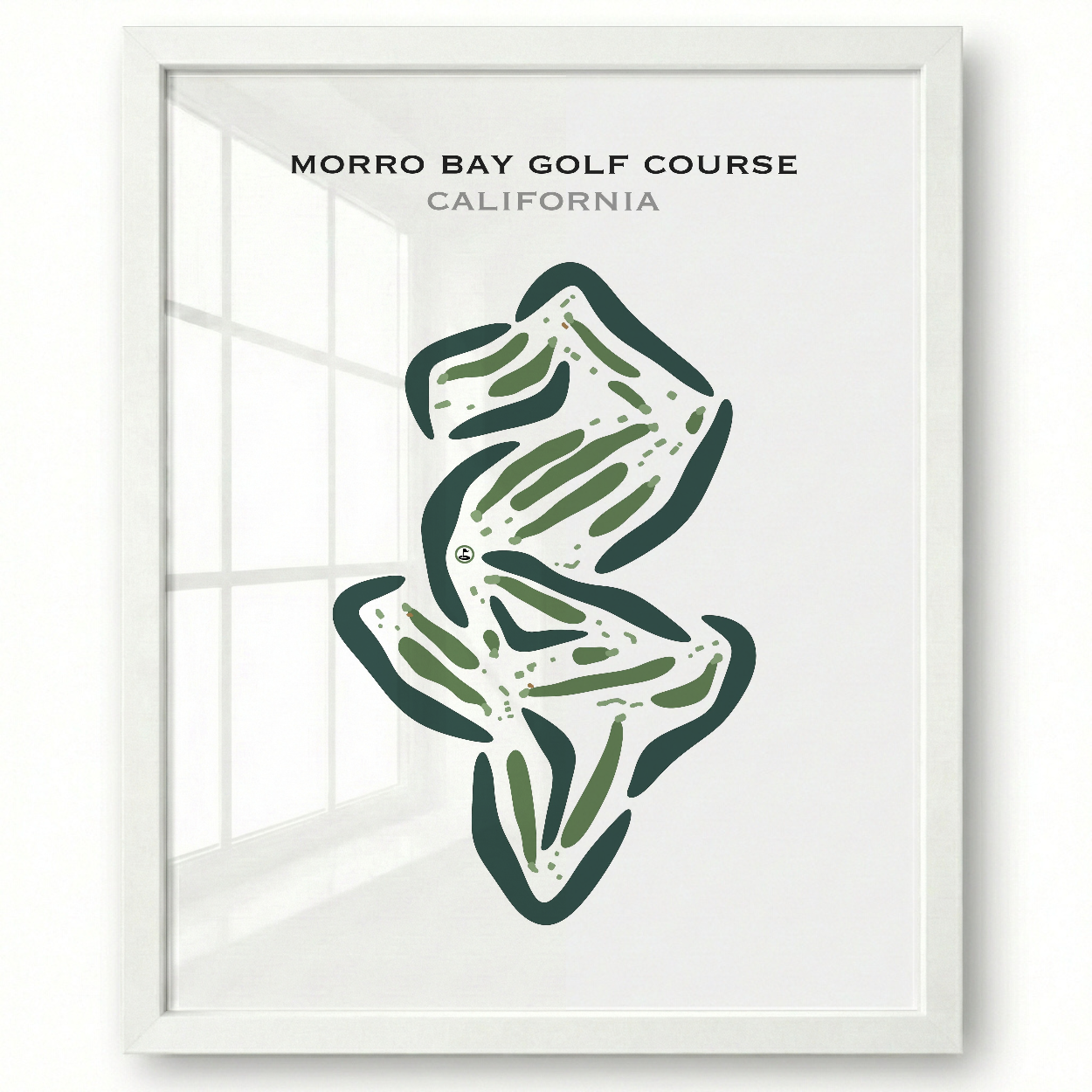 Morro Bay Golf Course, California - Printed Golf Courses