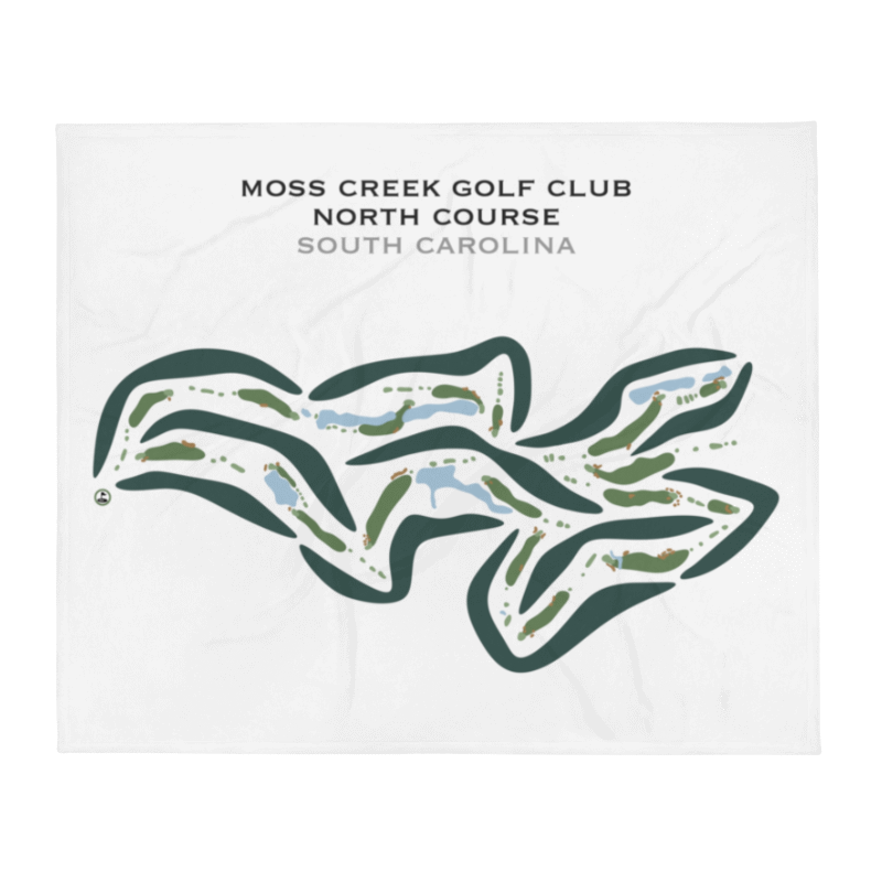 Moss Creek Golf Club - North Course, South Carolina - Printed Golf Courses