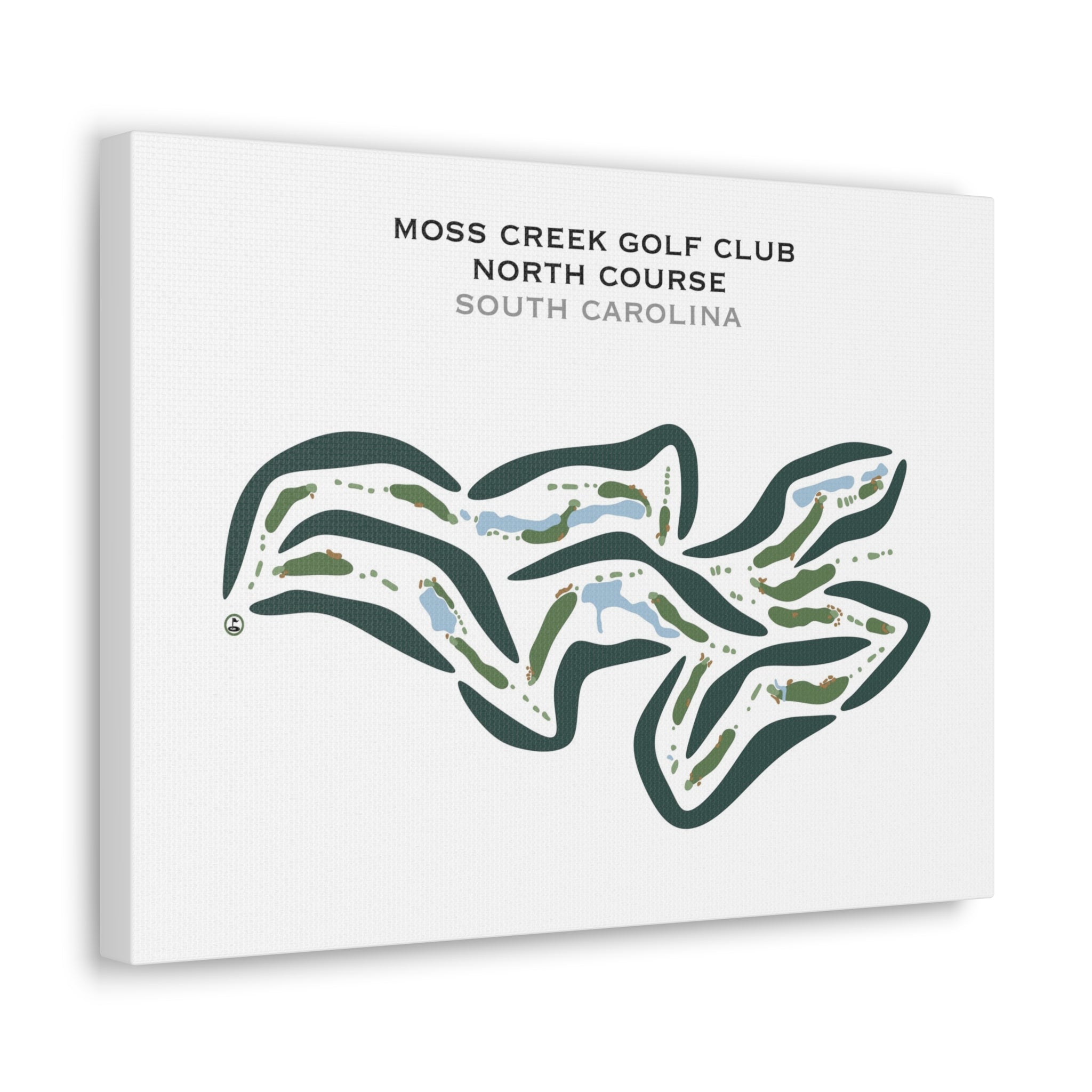 Moss Creek Golf Club - North Course, South Carolina - Printed Golf Courses