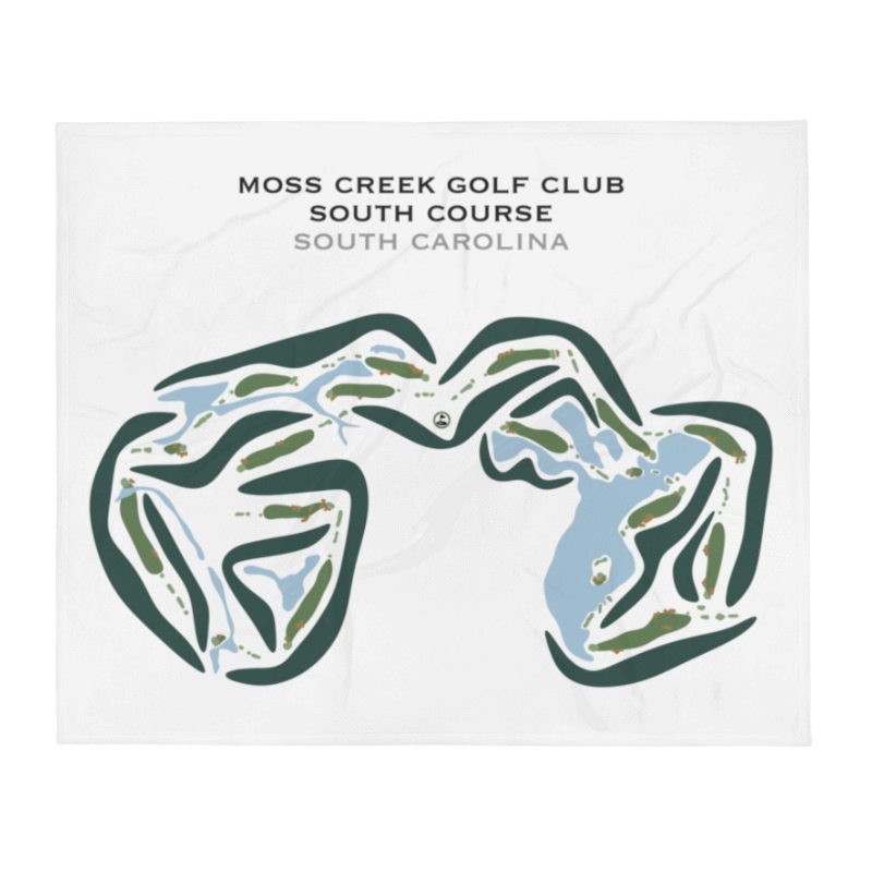 Moss Creek Golf Club - South Course, South Carolina - Printed Golf Courses