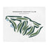 Mosswood Country Club, Mississippi - Printed Golf Courses