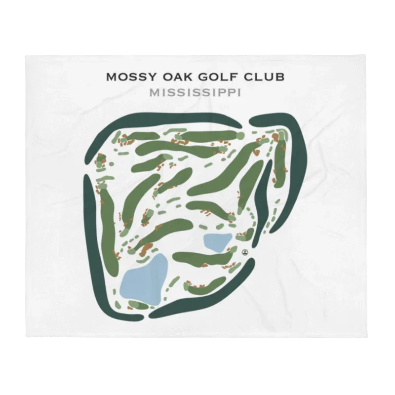 Mossy Oak Golf Club, Mississippi - Printed Golf Courses