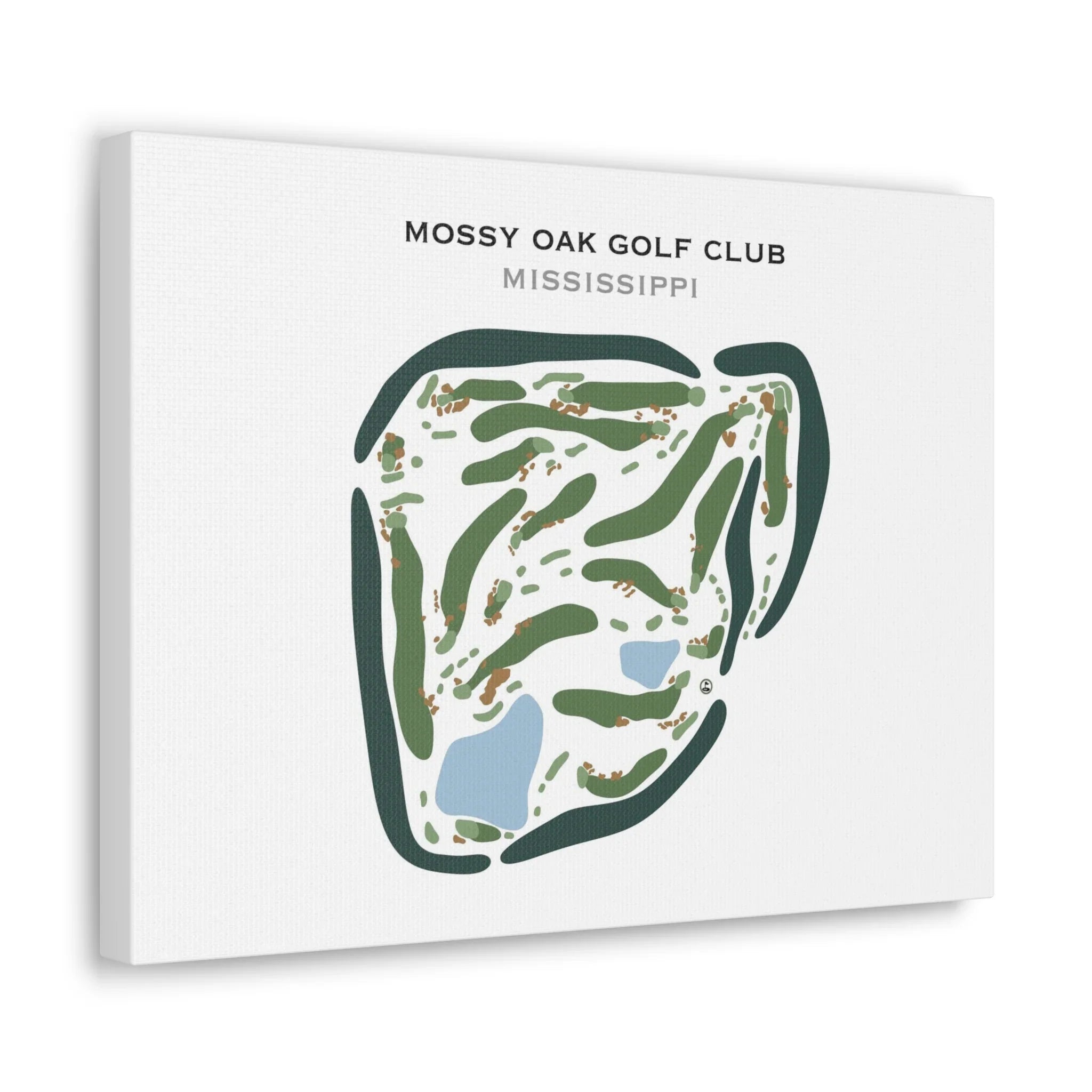 Mossy Oak Golf Club, Mississippi - Printed Golf Courses
