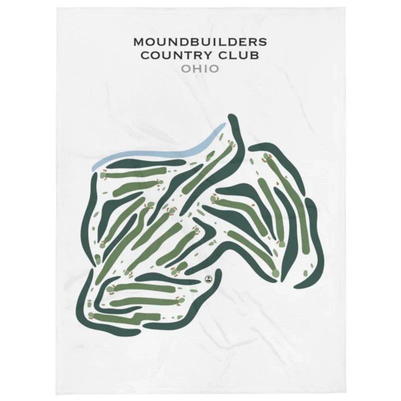 Moundbuilders Country Club, Ohio - Printed Golf Courses