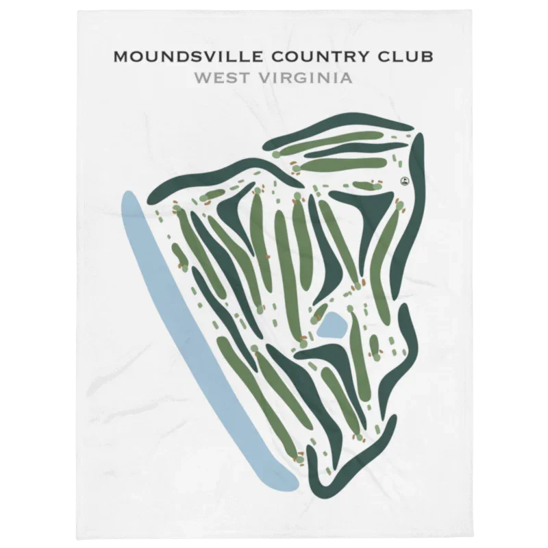 Moundsville Country Club, West Virginia - Printed Golf Courses