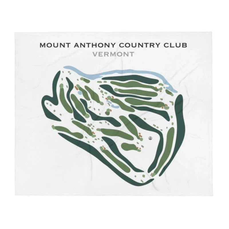 Mount Anthony Country Club, Vermont - Printed Golf Course