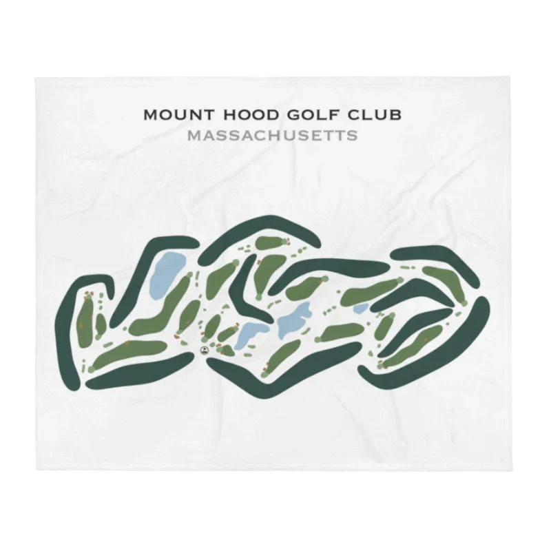 Mount Hood Golf Club, Massachusetts - Landscape - Printed Golf Courses