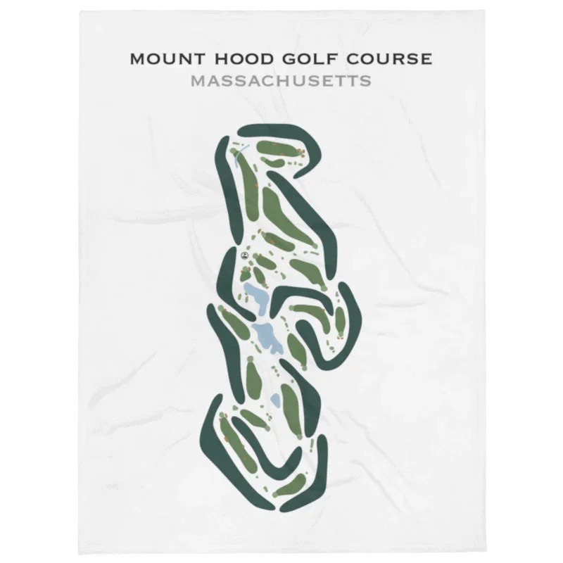 Mount Hood Golf Course, Massachusetts - Printed Golf Courses