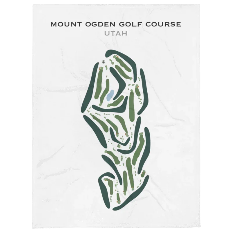 Mount Ogden Golf Course, Utah - Printed Golf Courses
