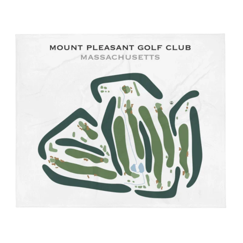 Mount Pleasant Golf Club, Massachusetts - Printed Golf Courses