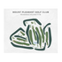 Mount Pleasant Golf Club, Massachusetts - Printed Golf Courses