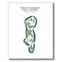 Mount Pleasant Golf Course, Maryland - Printed Golf Courses