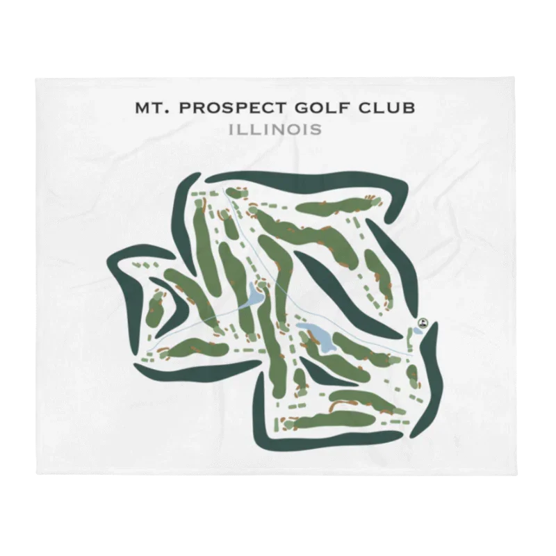 Mt. Prospect Golf Course, Illinois - Printed Golf Courses