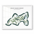 Mount Shasta Resort, California - Printed Golf Course