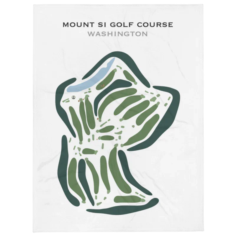 Mount Si Golf Course, Washington - Printed Golf Courses