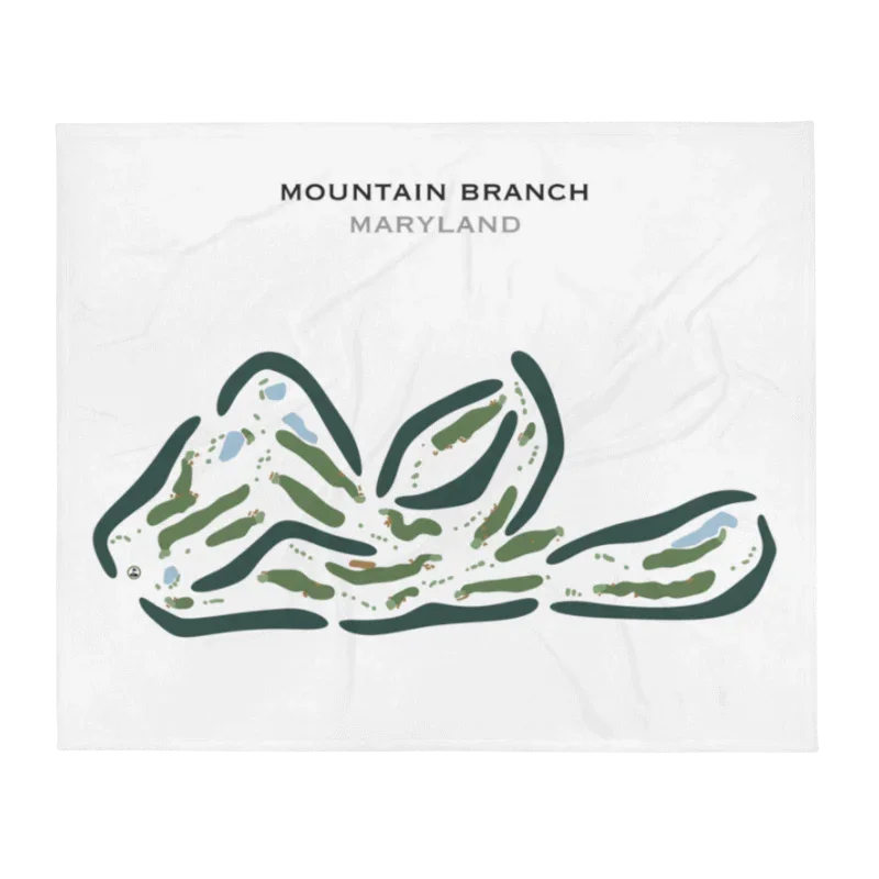 Mountain Branch, Maryland - Printed Golf Courses