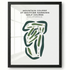 Mountain Course at Whittier Narrows Golf Course, California - Printed Golf Courses
