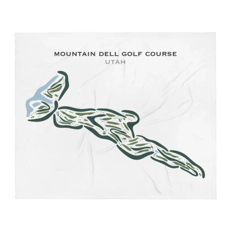 Mountain Dell Golf Course, Parleys Canyon Utah - Printed Golf Courses