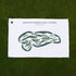 Mountain Greens Golf Course, Virginia - Printed Golf Courses