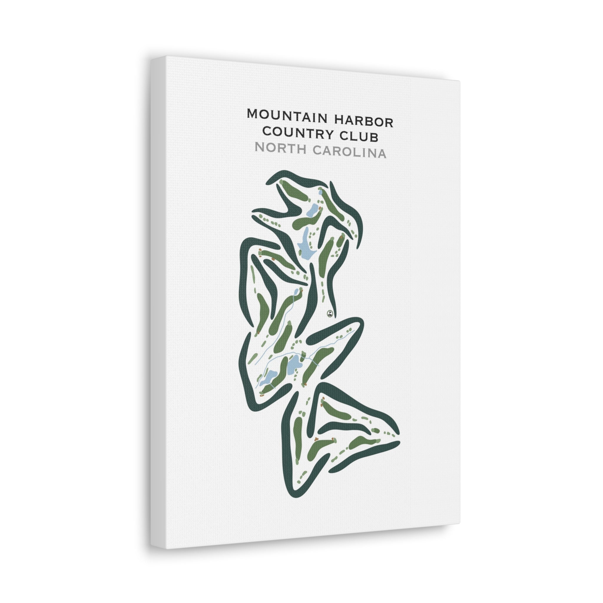 Mountain Harbor Country Club, North Carolina - Printed Golf Courses