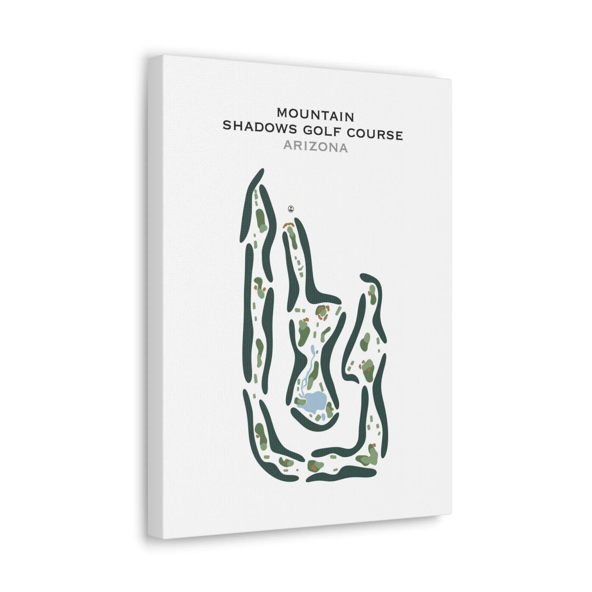 Mountain Shadows Golf Course, Arizona - Printed Golf Courses
