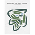 Mountain Top Golf Course, New York - Printed Golf Courses