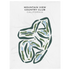 Mountain View Country Club, California - Printed Golf Courses