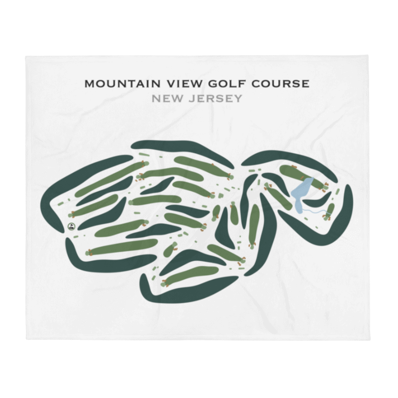 Mountain View Golf Course, New Jersey - Printed Golf Courses
